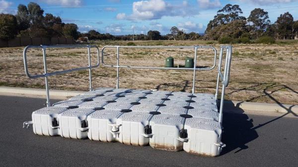 Floating Work Platforms - Floating Pontoon